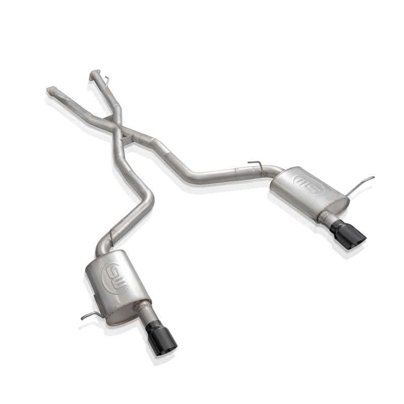 Stainless Works — Stainless Works 11-20 Dodge Durango 5.7L 3in Redline Catback w/4in Black Tips
Exhaust System - view 4