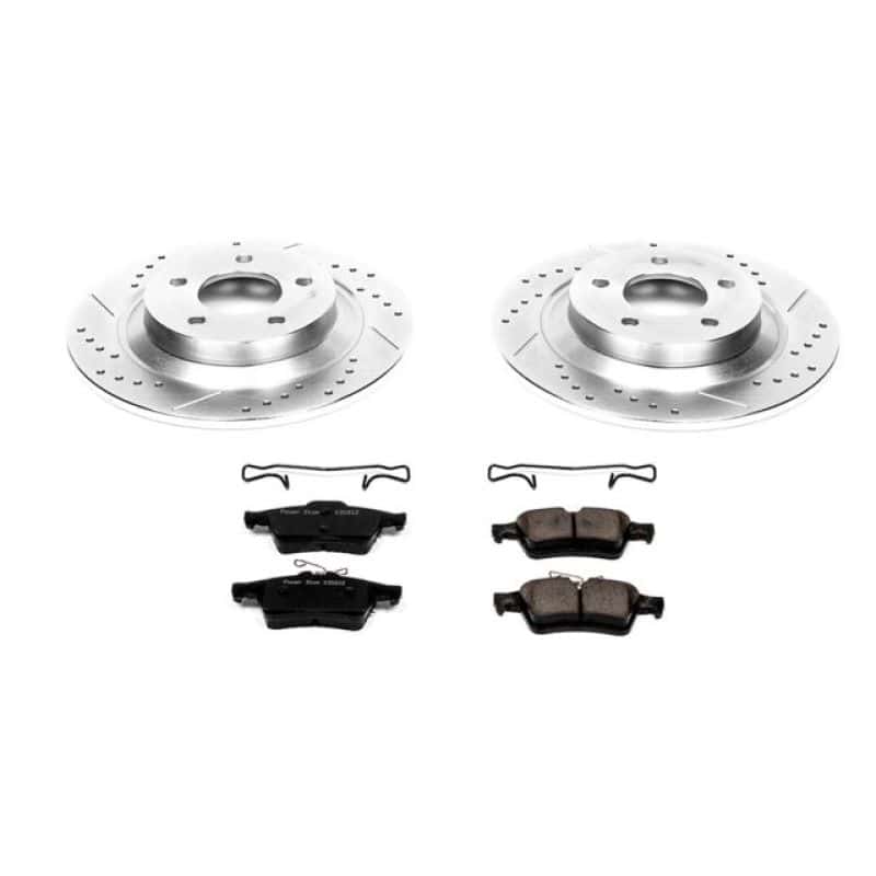 PowerStop — Power Stop 08-10 Mazda 5 Rear Z23 Evolution Sport Brake Kit - view 1