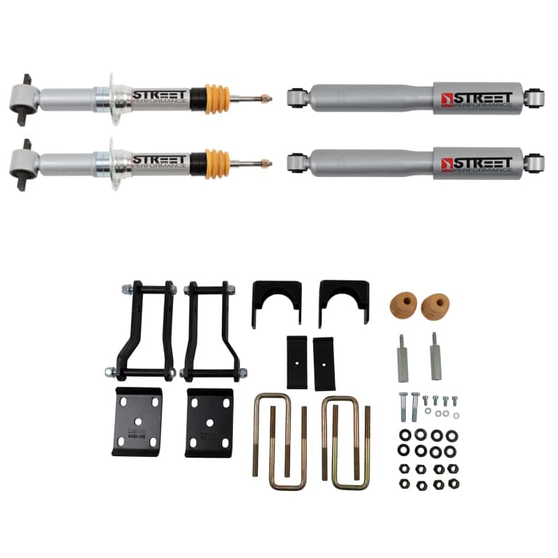 Belltech — Belltech LOWERING Kit 2019+ Ford Ranger 4WD 2in Front/4in Rear
LOWERING KIT - view 2