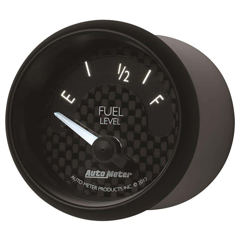 AutoMeter — Autometer GT Series 52mm Short Sweep Electronic 73-10 ohms Fuel Level (For most Ford and Chrysler)
2-1/16" FUEL LEVEL, - view 3
