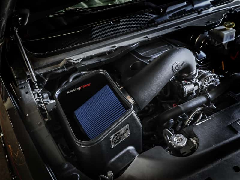 aFe — aFe Magnum FORCE Stage-2 Pro 5R Cold Air Intake System 19-22 Dodge RAM 1500 V8-5.7L HEMI
Magnum FORCE Intake - view 9