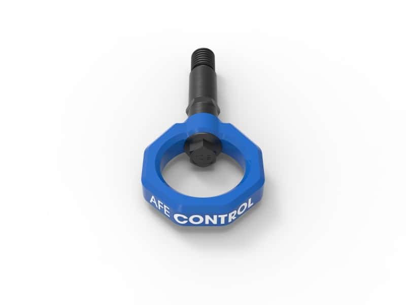 aFe — aFe Control Rear Tow Hook Blue 20-21 Toyota GR Supra (A90)
Rear Tow Hook - view 4