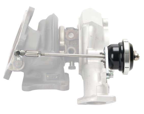 Turbosmart — Turbosmart IWG75 Mitsubishi EVO 10 22 PSI Black Internal Wastegate Actuator
Wastegate - view 2