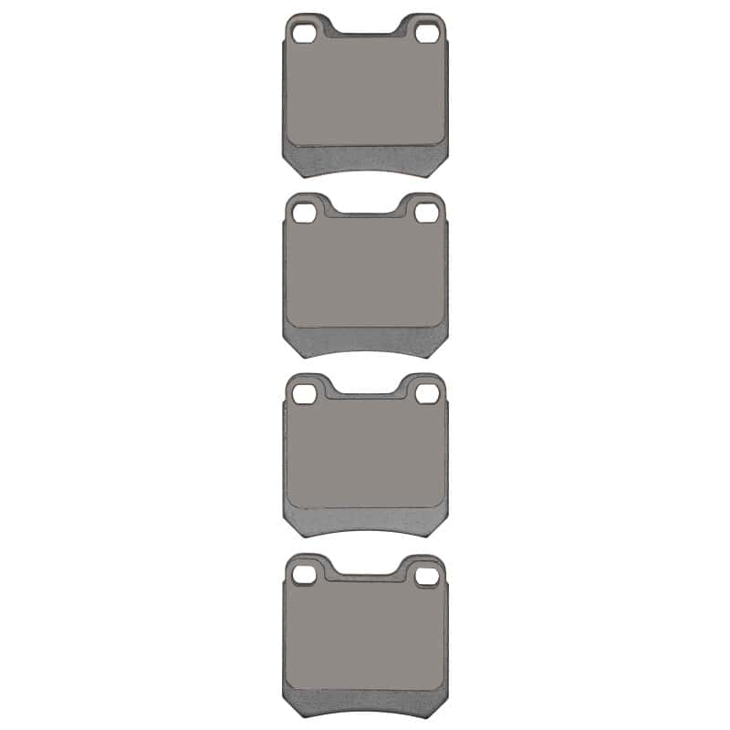 DFC — DFC 97-08 Cadillac Catera Rear 5000 Advanced Low Metallic Brake Pads
DFC Brake Pad Set - view 2