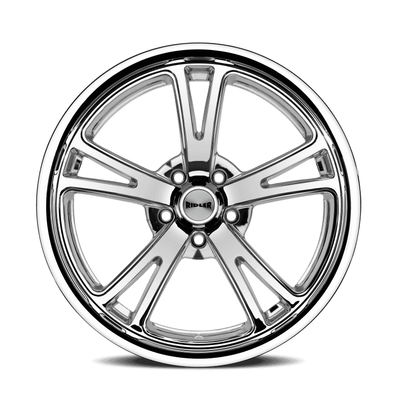 Ridler Wheels — Ridler 606 20x8.5 / 5x127 BP / 0mm Offset / 83.82mm Hub Chrome Wheel
RIDLER 606 - view 3