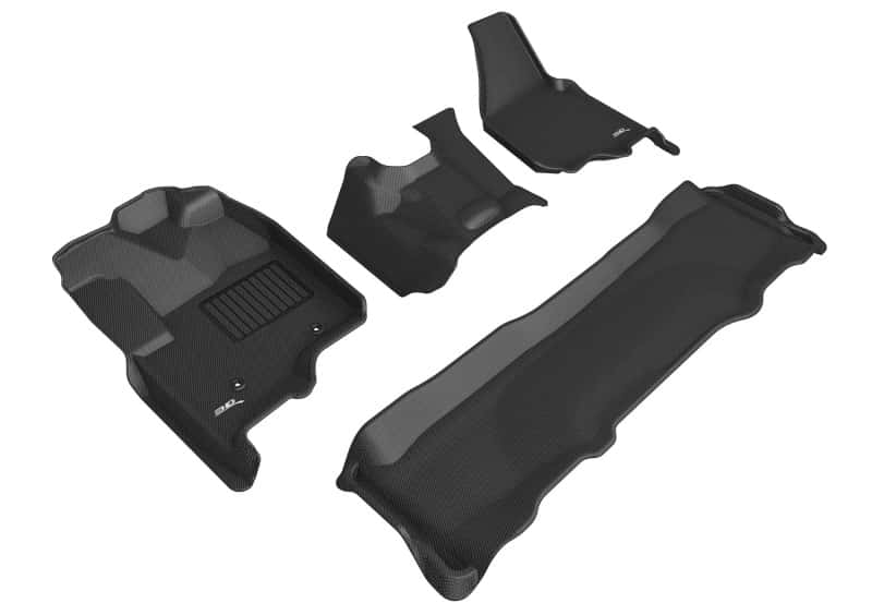 3D MAXpider — 3D MAXpider 12-16 Ford F-250 / 350 / 450 Supercrew Kagu Black R1 R2
Floor Mat Set - view 1