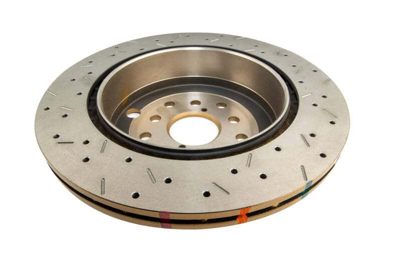 DBA — DBA 08-10 STi/2017 BRZ w/Perf. Pkg. Dual-Drilled Rear Drilled & Slotted 4000 Series Rotor
XS 4000 Series
Brake Rotor - view 4