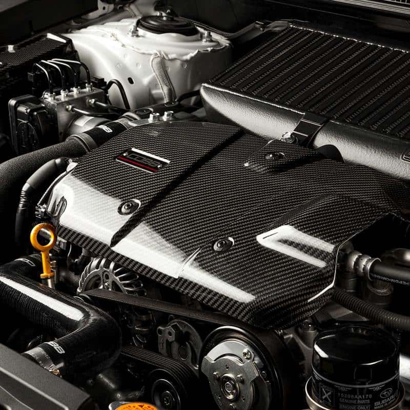 COBB — Cobb 22-24 Subaru WRX Redline Carbon Fiber Engine Cover - view 9