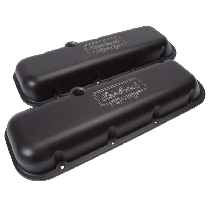Edelbrock — Edelbrock Valve Cover Victor Series Chevrolet 1965 and Later 396-502 V8 Low Black
ELITE - view 5