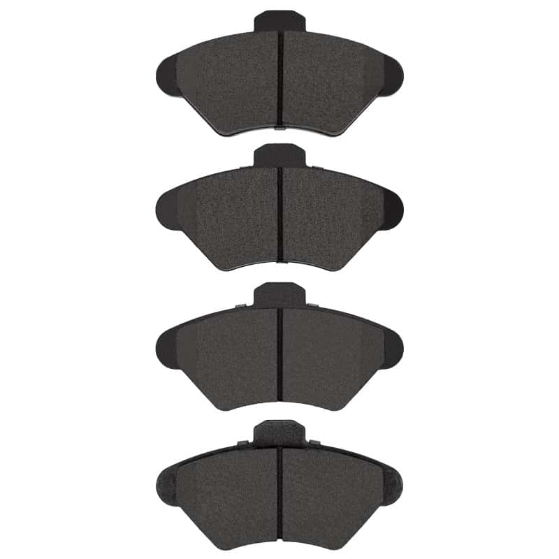 DFC — DFC 93-97 Ford Thunderbird Front 5000 Advanced Low Metallic Brake Pads
DFC Brake Pad Set - view 1
