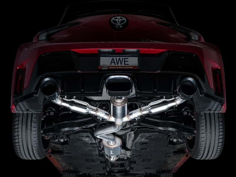 AWE Tuning — AWE Tuning 2023+ Toyota GR Corolla Touring Edition Exhaust - Diamond Black Tips
Touring Catback - view 19
