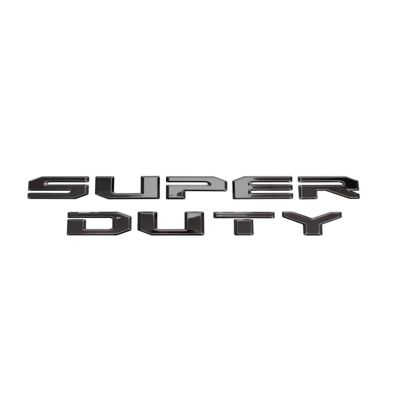 Putco — Putco 2023 Ford Super Duty Tailgate Letter (Black Platinum) - view 2