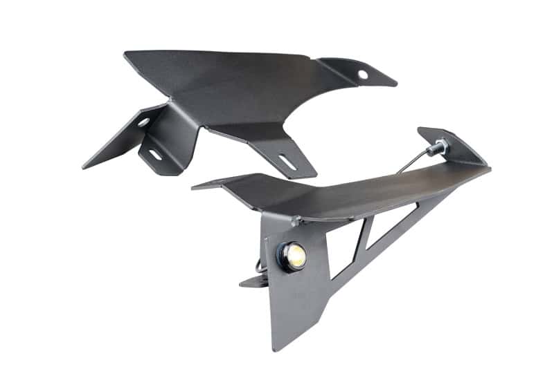 Rugged Ridge — Rugged Ridge Chop Brackets Front Fender 18-20 Jeep Wrangler JL/JT Non-Rubicon
OFFROAD_FENDERFLARES
Fender Bracket - view 1