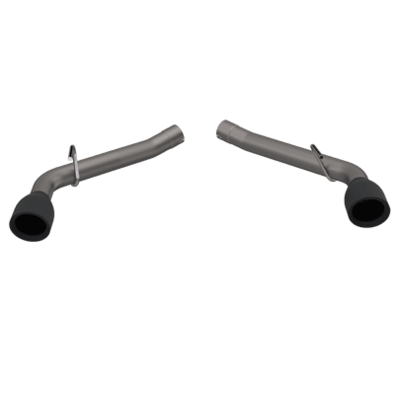 QTP — 2010-2013 Chevrolet Camaro SS QTP Eliminator Axle Back Black Tips - view 3