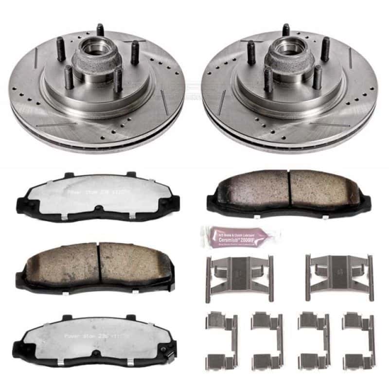 PowerStop — Power Stop 00-03 Ford F-150 Front Z36 Truck & Tow Brake Kit - view 1