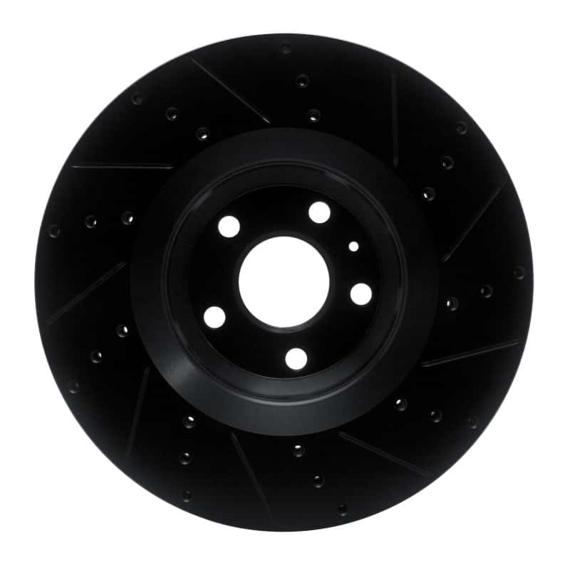 R1 Concepts — R1 12-15 Audi TTS Quattro Front Left Drilled & Slotted Black Brake Rotor
R1 Brake Rotor Drill - view 5