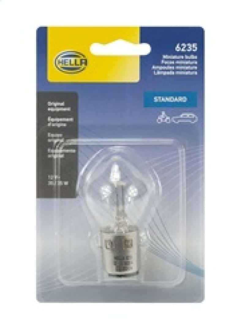Hella — Hella Bulb 6235 12V 35/35W Ba20D B11 S2 Sb
6235SB Incan Bulb - view 3
