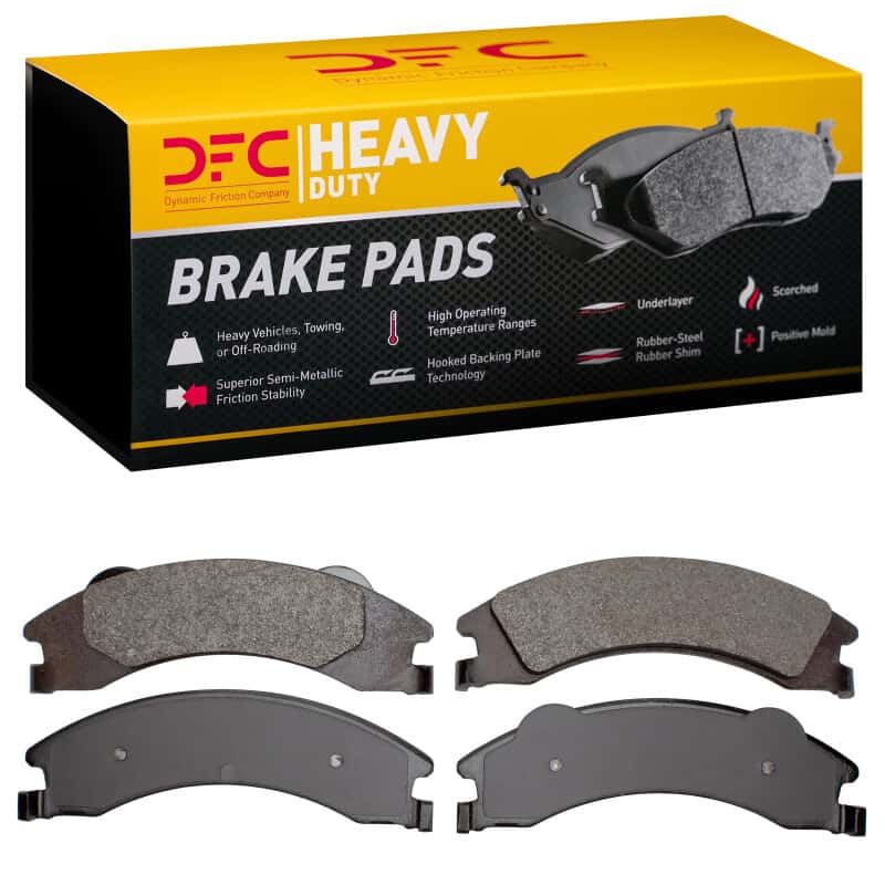 DFC — DFC 08-25 Ford E-250 Rear Heavy Duty Pads - Semi Metallic
DFC Brake Pad Set - view 1