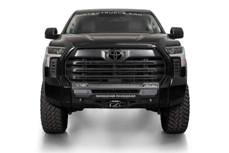 Addictive Desert Designs — Addictive Desert Designs 22-25 Toyota Tundra Stealth Fighter Front Bumper w/ Winch Mount - view 3