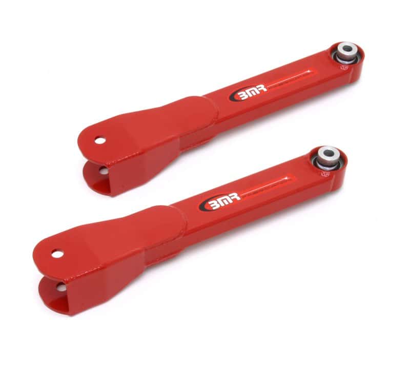 BMR Suspension — BMR 10-15 5th Gen Camaro Rear Non-Adj. Trailing Arms w/ Spherical Bearings - Red
Lower Trailing Arms - view 1