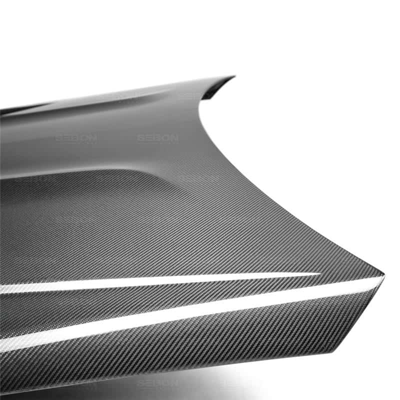 Seibon — Seibon 12-14 Mercedes C-Class GT Style Carbon Fiber Hood - view 15