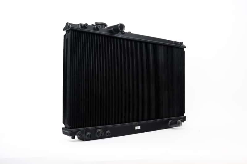 CSF — CSF 93-98 Toyota MK4 Supra Radiator - Black Finish
CSF Radiator - view 1