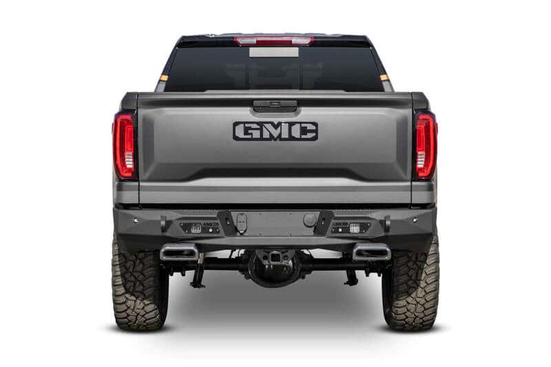 Addictive Desert Designs — Addictive Desert Designs 19-20 GM 1500 Stealth Fighter Rr Bumper w/ Backup Sensor Cutouts
Bumper- Rear
Bumpers - view 10