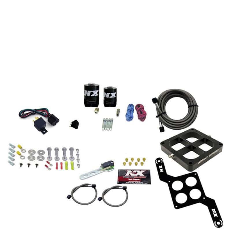 Nitrous Express — Nitrous Express Dominator Single Entry Billet Crossbar RNC Nitrous Kit (250-750HP) w/o Bottle
Injection System Kit
N2OSys - view 3