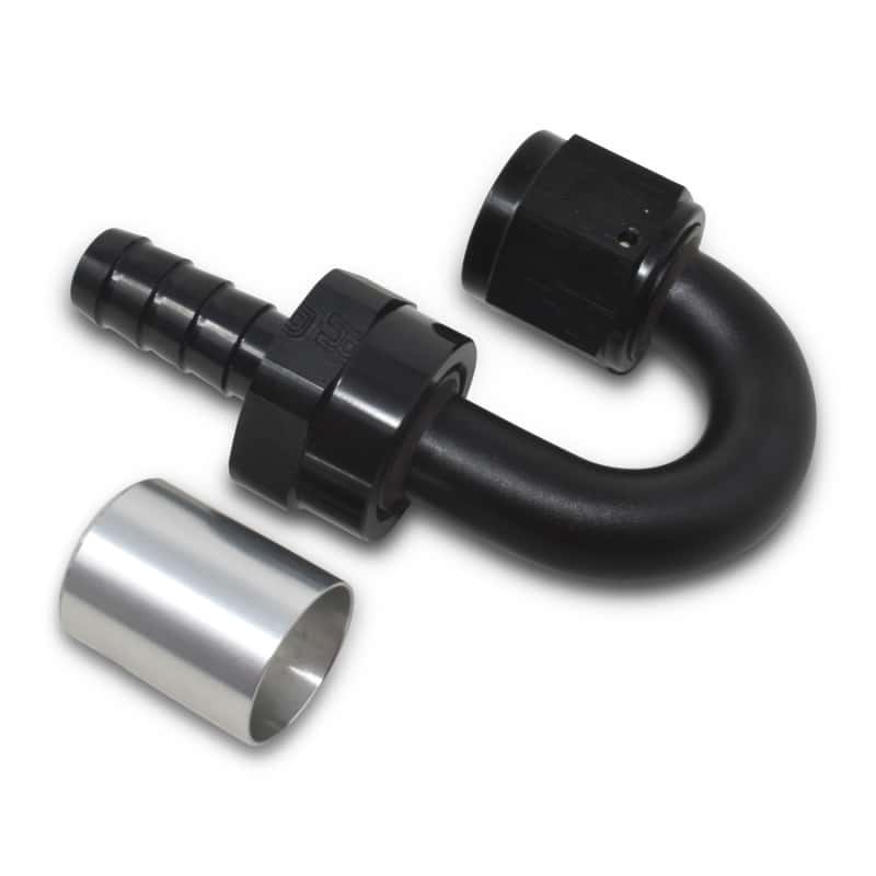 Russell — Russell Performance -6 AN Proclassic Crimp 180 Degree End (O.D. 0.600)
Hose Fitting - view 5