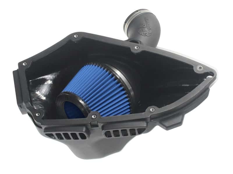 aFe — aFe MagnumForce Stage 2 Si Intake System P5R 06-11 BMW 3 Series E9x L6 3.0L Non-Turbo
Magnum FORCE Intake
AirIntKt - view 2