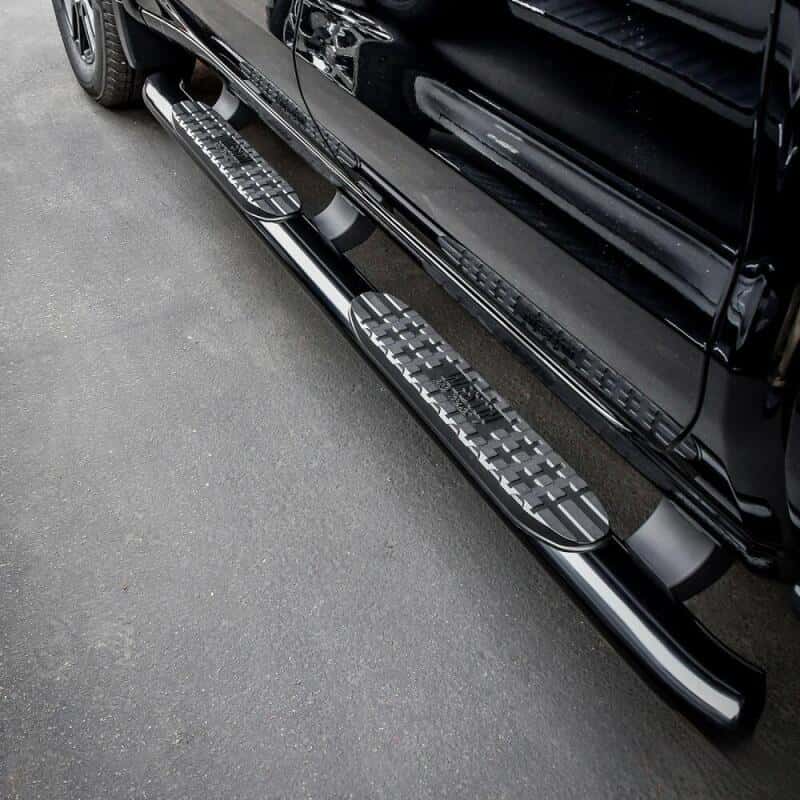 Westin — Westin 19-20 Chevrolet/GMC Silverado/Sierra 1500 Double Cab PRO TRAXX 4 Oval Nerf Step Bars - Black
Nerf/Step Bar - view 7