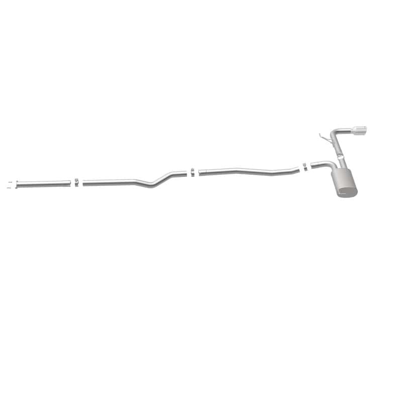 Magnaflow — MagnaFlow Cat Back, SS, 2.5in, Street, Single Straight Pass. Polished 4in Tip, 2015 Ford Fusion 2.5L
Cat-Back - view 17