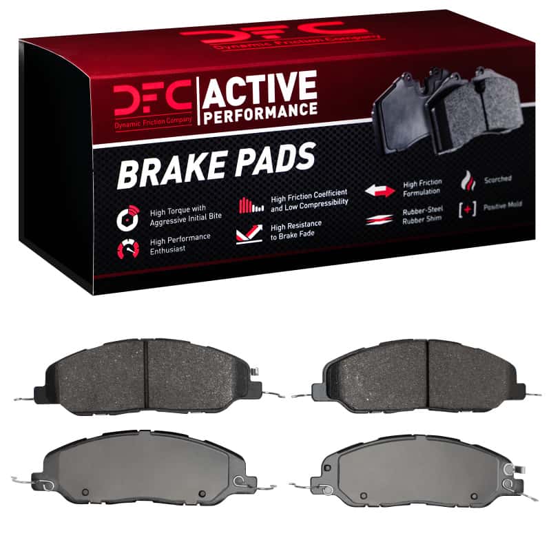 DFC — DFC 05-14 Ford Mustang Front Active Performance Pads - Low Metallic
DFC Brake Pad Set - view 1