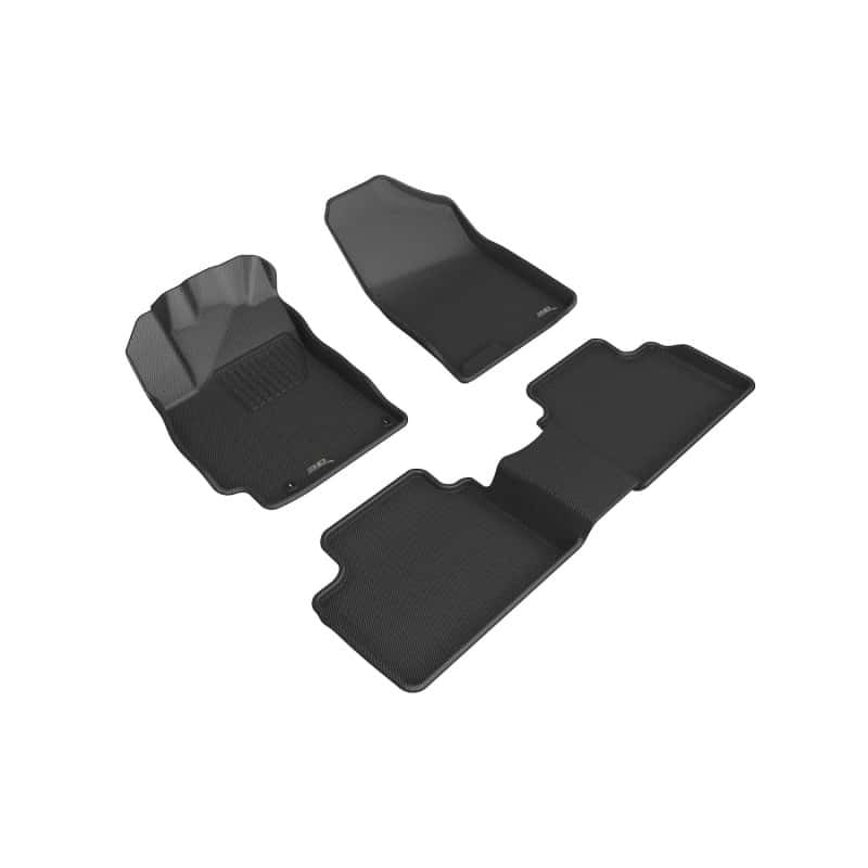3D MAXpider — 3D MAXpider 2021-2025 Hyundai Elantra Kagu Full Set Floormat - Black
Floor Mat Set - view 1
