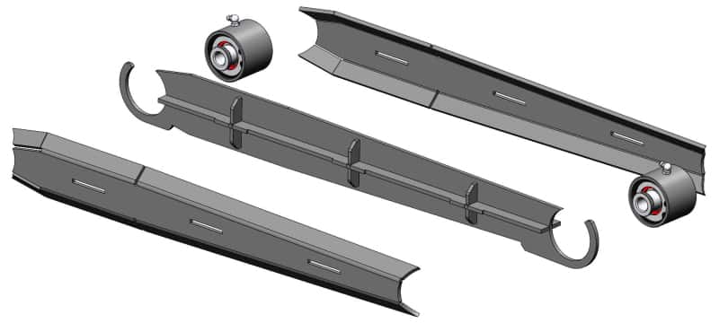 Carli — Carli 21-23 Ford Bronco Rear Fabricated Control Arms
Control Arm Kit - view 2