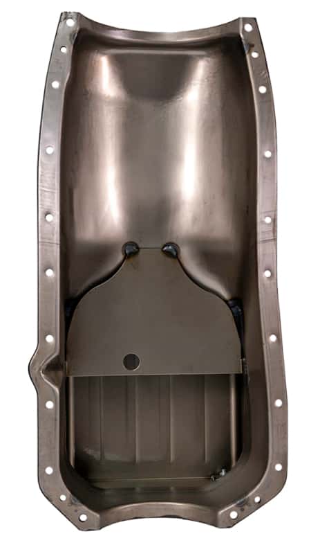 Moroso — Moroso 65-Up Oldsmobile V-8 (330-455) Deep Wet Sump 7qt 8.5in Steel Oil Pan - view 2