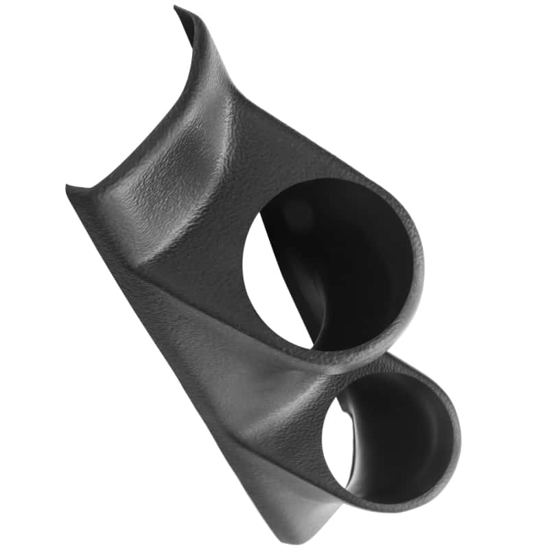 AutoMeter — Autometer 90-98 Mazda Miata 52mm Black Dual Gauge Pod
2-1/16" DUAL POD, MA - view 1