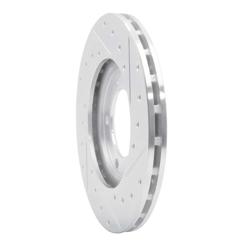 R1 Concepts — R1 79-83 Toyota Pickup Front Left Drilled & Slotted Silver Brake Rotor
R1 Brake Rotor Drill - view 4