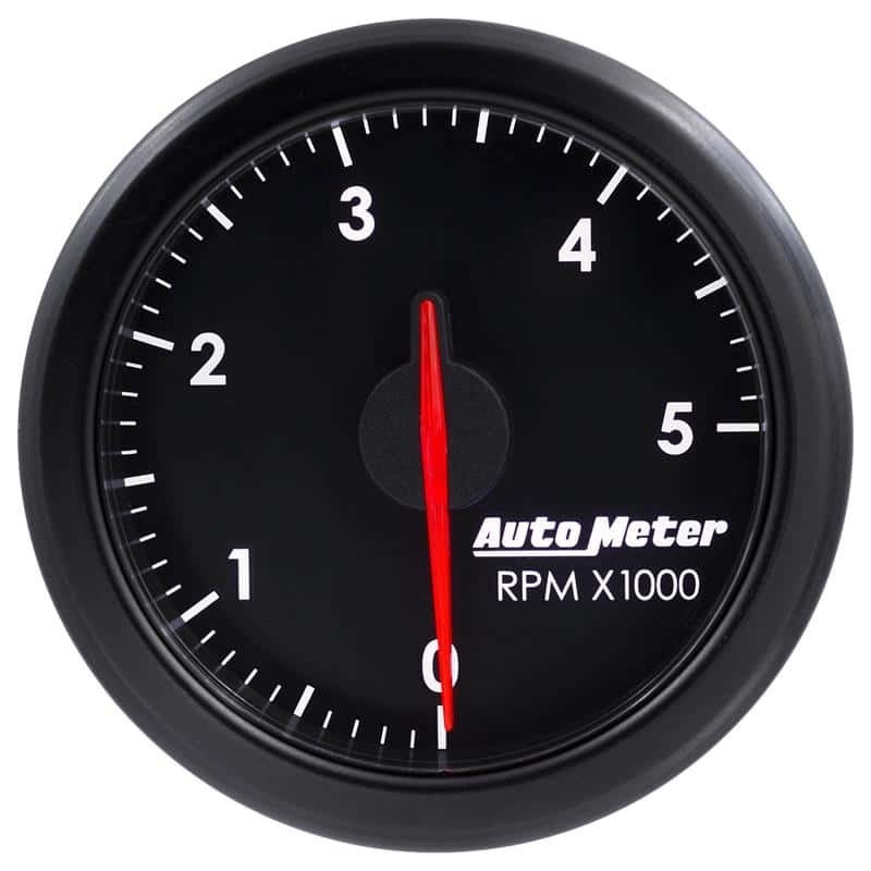 AutoMeter — Autometer Airdrive 2-1/6in Tachometer Gauge 0-5K RPM - Black
GA 2" 5KRPM ARDRV BK - view 1