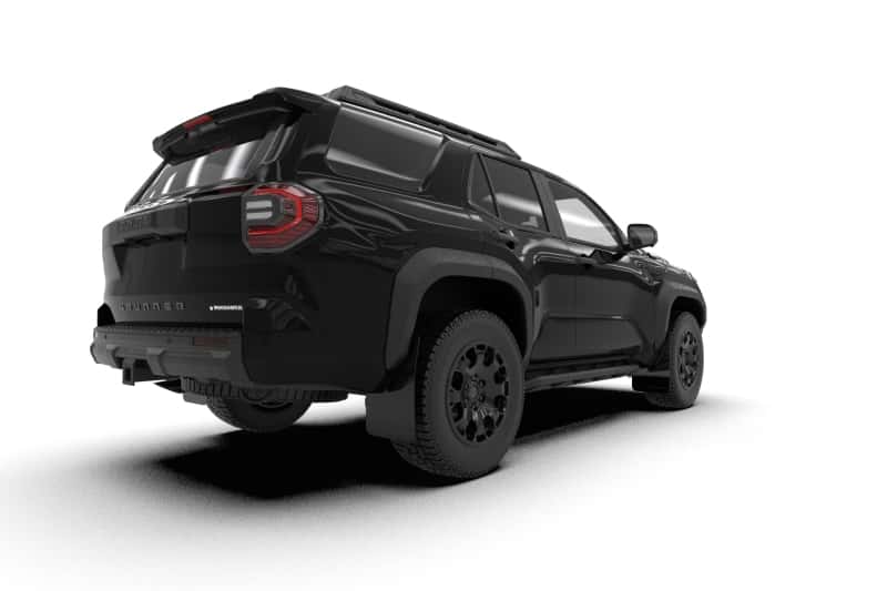Rally Armor — Rally Armor 25-26 Toyota 4Runner Black UR Mud Flap w/ White Logo
Mud Flap - view 5