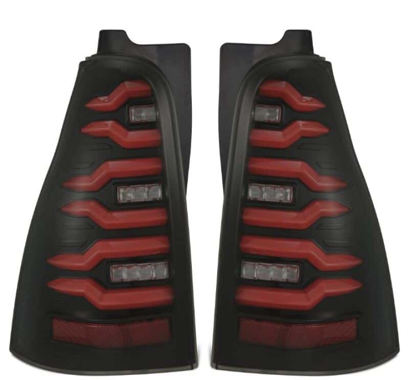 AlphaRex — AlphaRex 03-09 Toyota 4Runner LUXX-Series LED Tail Lights- Black/Red
Taillight Assembly - view 1