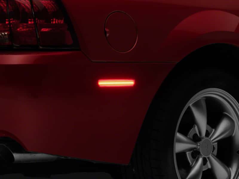 Raxiom — Raxiom 99-04 Ford Mustang Axial Series LED Rear Side Marker Lights- Red
Lights - view 1