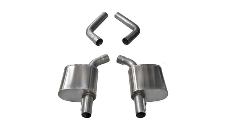 CORSA Performance — Corsa 2017-2020 Dodge Charger 5.7L / 17-19 Chrysler 300 5.7L Sport Axle-Back Exhaust w/o Tips
Exhaust - view 1