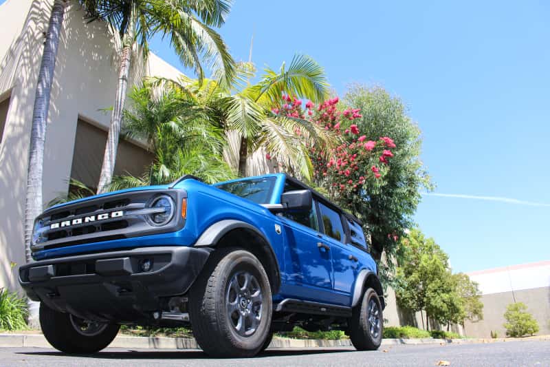 Go Rhino — Go Rhino 21-24 Ford Bronco 4WD 4dr (Excl. Bronco Sport) Frame Mount Sliders - Tex. Blk
Frame Mount Sliders - view 5