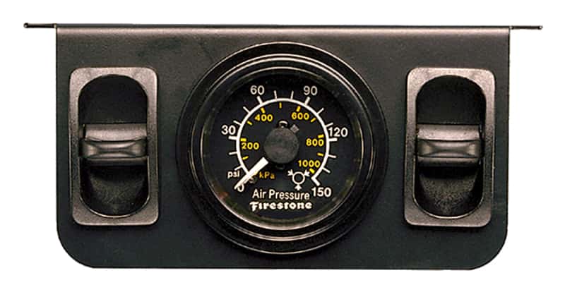 Firestone — Firestone Electric Dual Pressure Gauge Dual - Black Plastic (WR17602577)
AirPrsGg - view 1