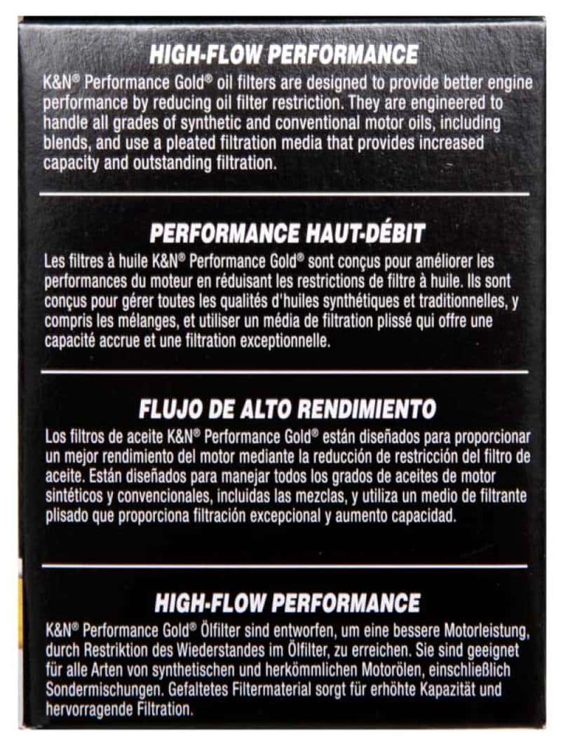 K&N Engineering — K&N Performance Oil Filter for 07-15 Mini Cooper L4-1.6L - view 8