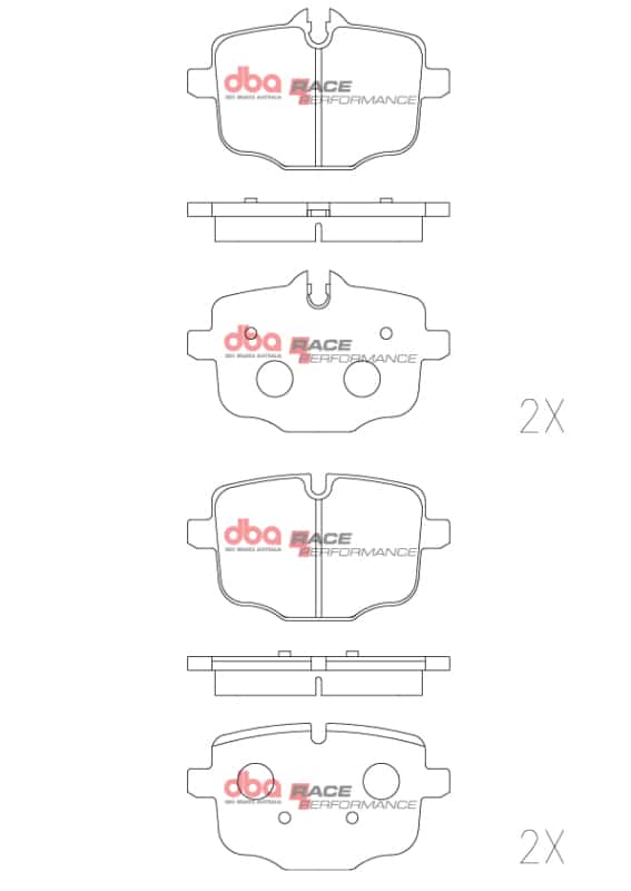 DBA — DBA 17-22 Honda Civic Type-R RP Performance Front Brake Pads
Brake Rotor - view 3