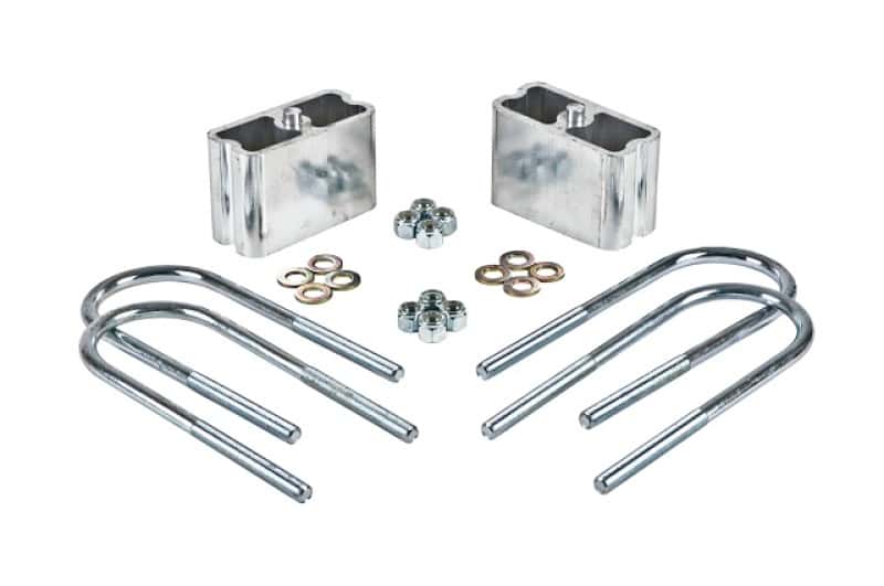 Belltech — Belltech LOWERING BLOCK KIT 3inch WITH 2 DEGREE ANGLE
LOWERING BLOCK KIT - view 1