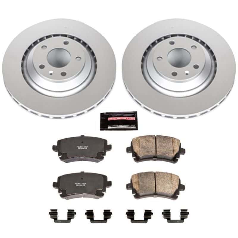 PowerStop — Power Stop 05-11 Audi A6 Quattro Rear Z23 Evolution Sport Coated Brake Kit - view 1