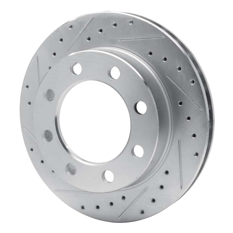 R1 Concepts — R1 89-93 Dodge W350 Front Left Drilled & Slotted Silver Brake Rotor
R1 Brake Rotor Drill - view 2